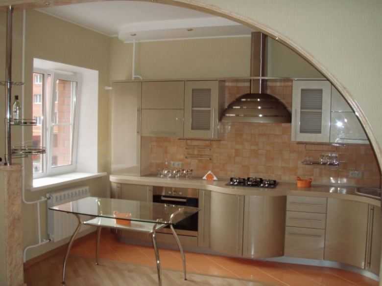 Арка на кухню вместо двери: 115+ (Фото) Дизайна между комнатами
