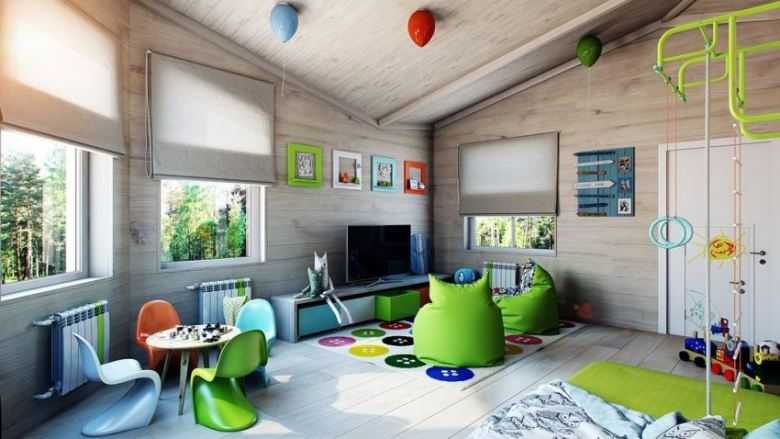 Дизайн детской комнаты: планировка и зонирование (фото + видео)