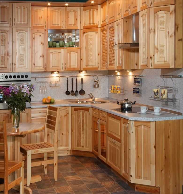 Кухни из дерева — 125 фото модных идей и эффектных сочетаний стилей с деревянной кухней