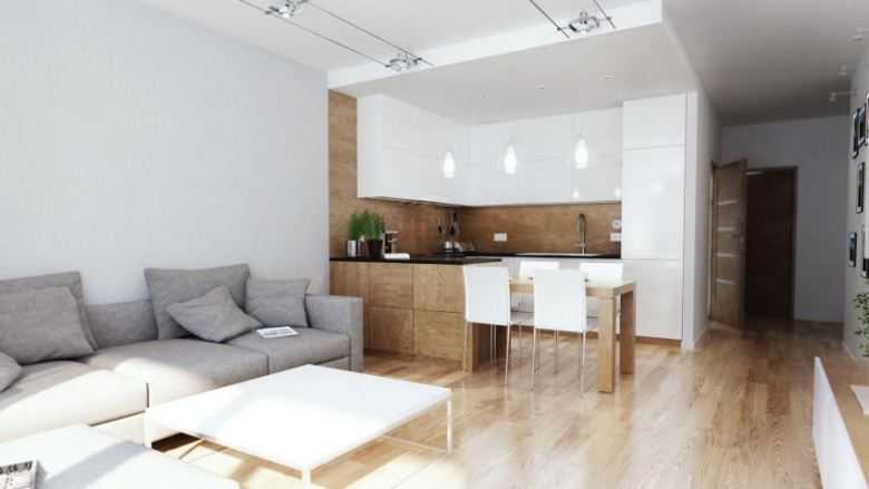 Квартира-студия 30 кв.м: планировка, дизайн, фото