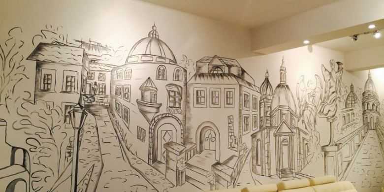 Роспись стен: 110 фото и видео как сделать художественное оформление стен своими руками