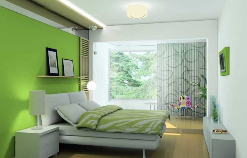 Спальня в зеленом цвете. 50 идей и советов